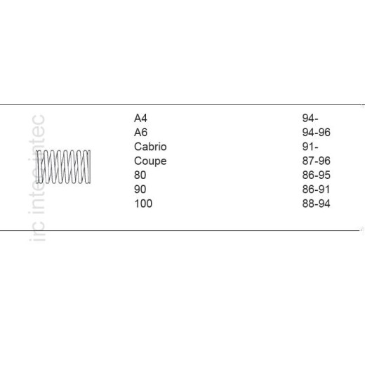 VAG  izp. atspere Audi 251-930