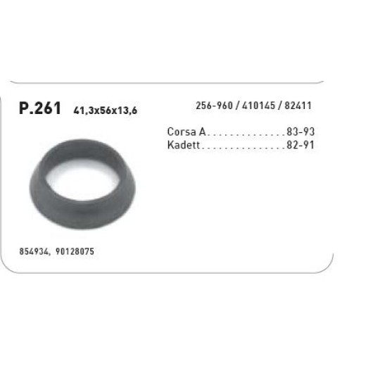 Opel blīvgredzens 41x56,5x13 mm 256-960