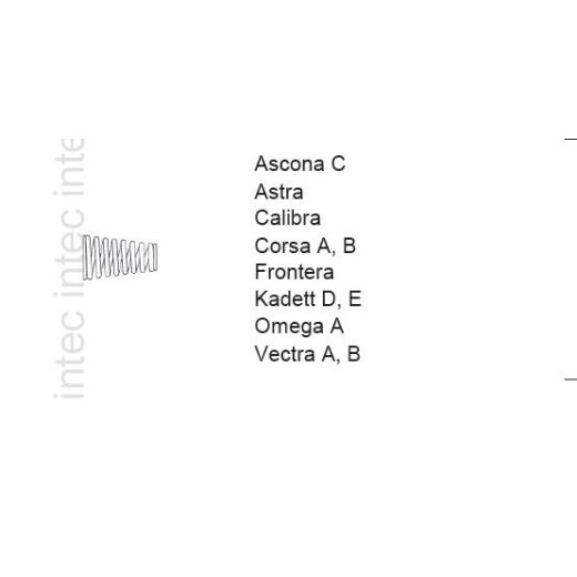 Opel izp. atspere 39 mm 251-860