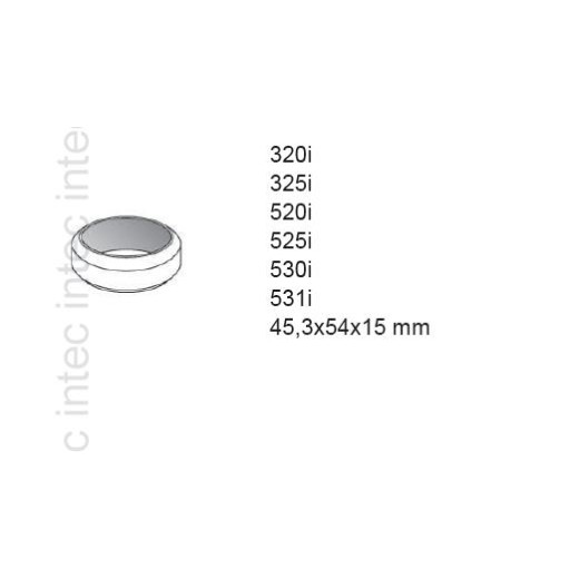 Merc blīvgredzens 45,3x54x15 mm=256-075