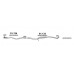 Audi A4 2.0 TDi Turbo Diesel sedan , combi 11/07-05/13,central silencer