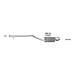 FORD TRANSIT CONNECT 1.8 D (Diesel) 7/2004 - 8/2006,rear silencer