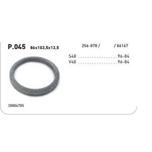 Rena blīvgredzens 86x103x13 mm=256-070