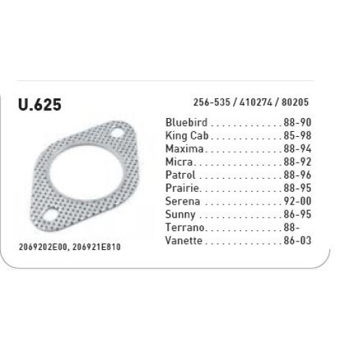 Niss izp.blīve M 256-535