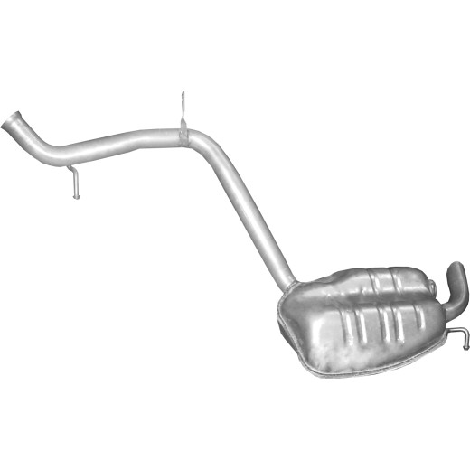 Mercedes E500 - W211,rear silencer