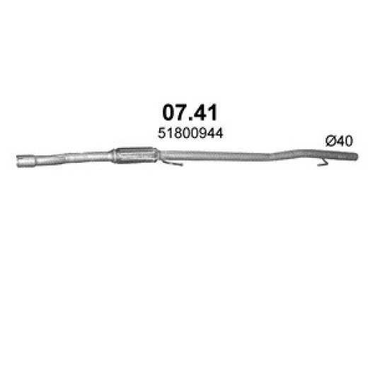 Fiat Panda 1.2 4X4,connecting pipe
