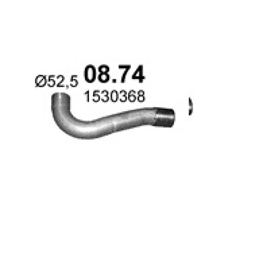 Ford Kuga 2.0 TDCi TD,tail pipe