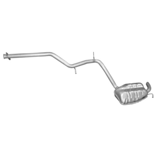 Mercedes E270/E320 - W211,rear silencer