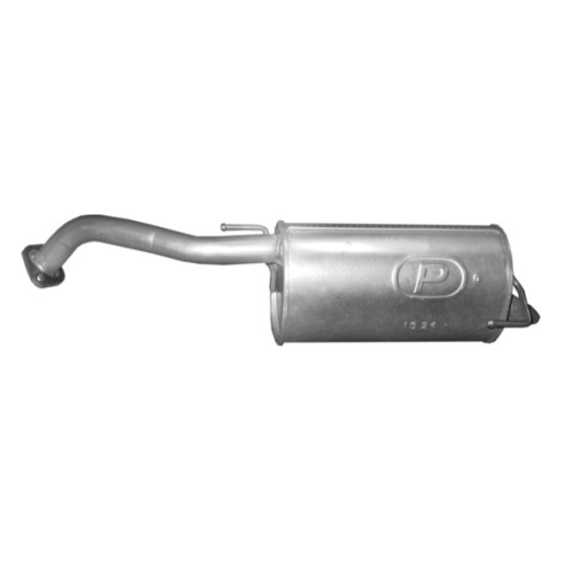 Nissan Note 1.6i-16V 04/09-,rear silencer