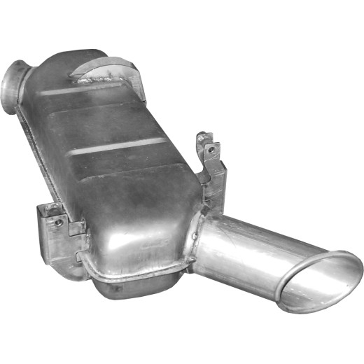 Scania P;G;R;T,rear silencer