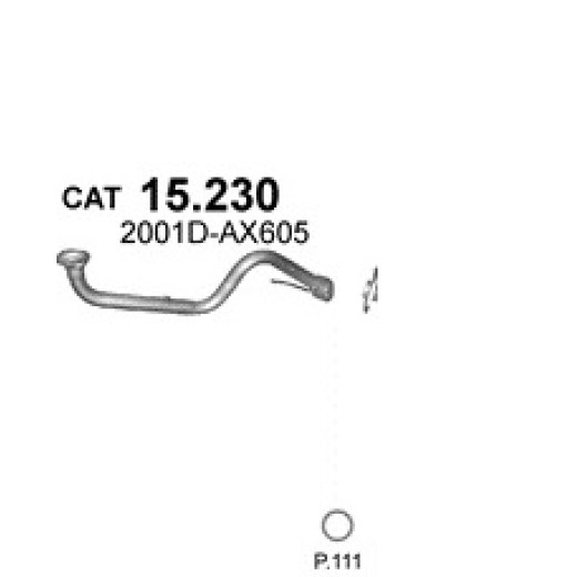 Nissan Micra 1.0 16V/ 1.2i 16V / 1.4i 16V,front pipe