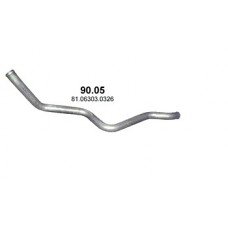 MAN TGA Rury front pipe (Diesel) - HP, kW, ccm,front pipe