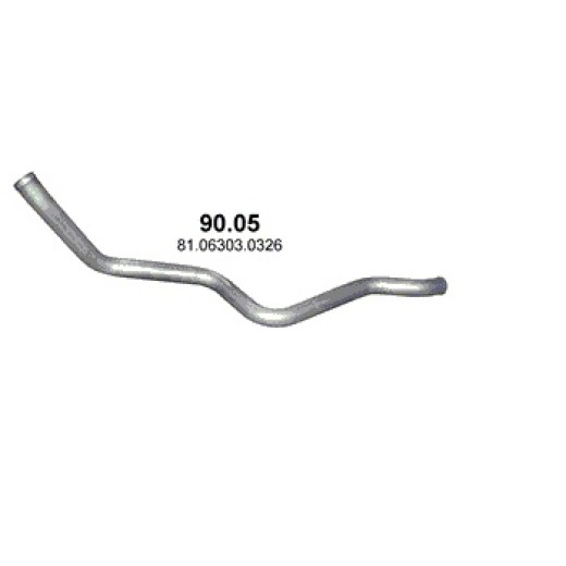 MAN TGA Rury front pipe (Diesel) - HP, kW, ccm,front pipe