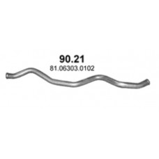 MAN TGA Rury front pipe (Diesel) - HP, kW, ccm,front pipe