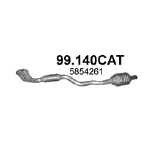 Opel Astra G 1.4i/1.8i 16V Zafira A 1.6i/1.8i 16V  CAT