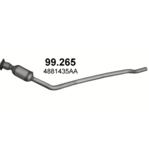 Chrysler Grand Voyager 2.4 i/3.3i 01-05/04 Katalizator