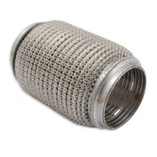 50x200 Izpūtēja lokanais savienojums(gofra) ar Interloku SS321